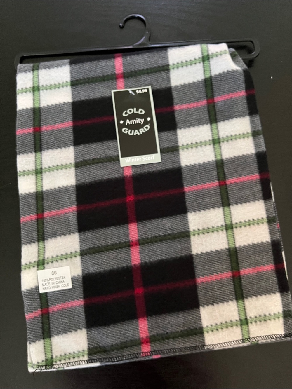 Amity Cold Guard Plaid Winter Scarf